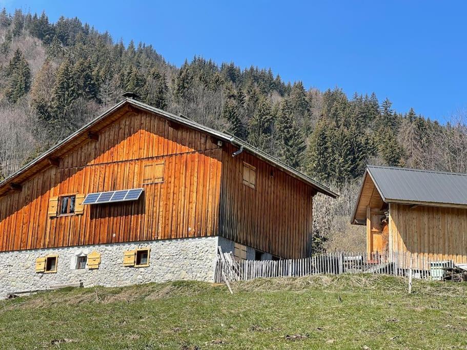 Chalet Alpage Proche Geneve Megevette Exterior photo